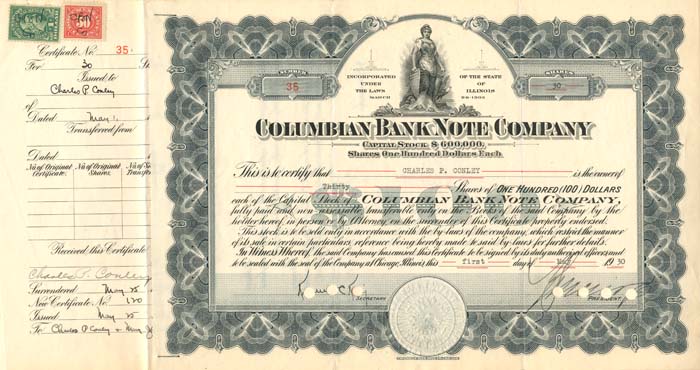 Columbian Bank Note Co.